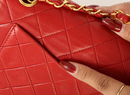 Chanel 1989 Lambskin Small Double Flap