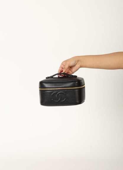 Chanel 1994 Caviar Vanity Case