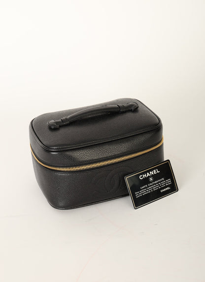 Chanel 1994 Caviar Vanity Case