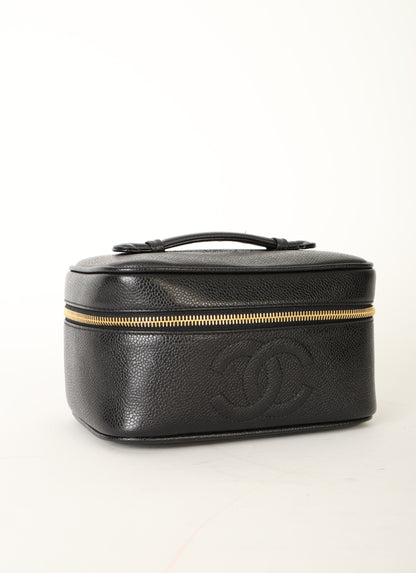 Chanel 1994 Caviar Vanity Case