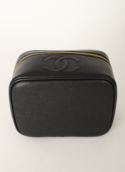 Chanel 1994 Caviar Vanity Case