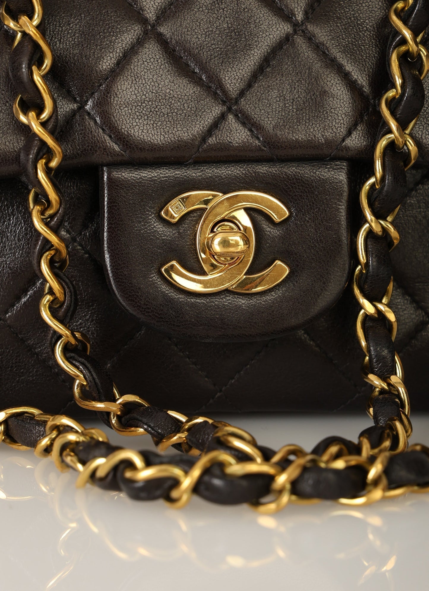 Chanel 1994 Lambskin Small Double Flap
