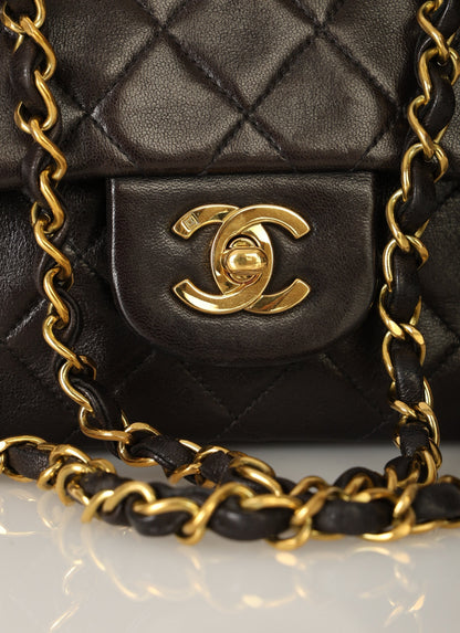 Chanel 1994 Lambskin Small Double Flap
