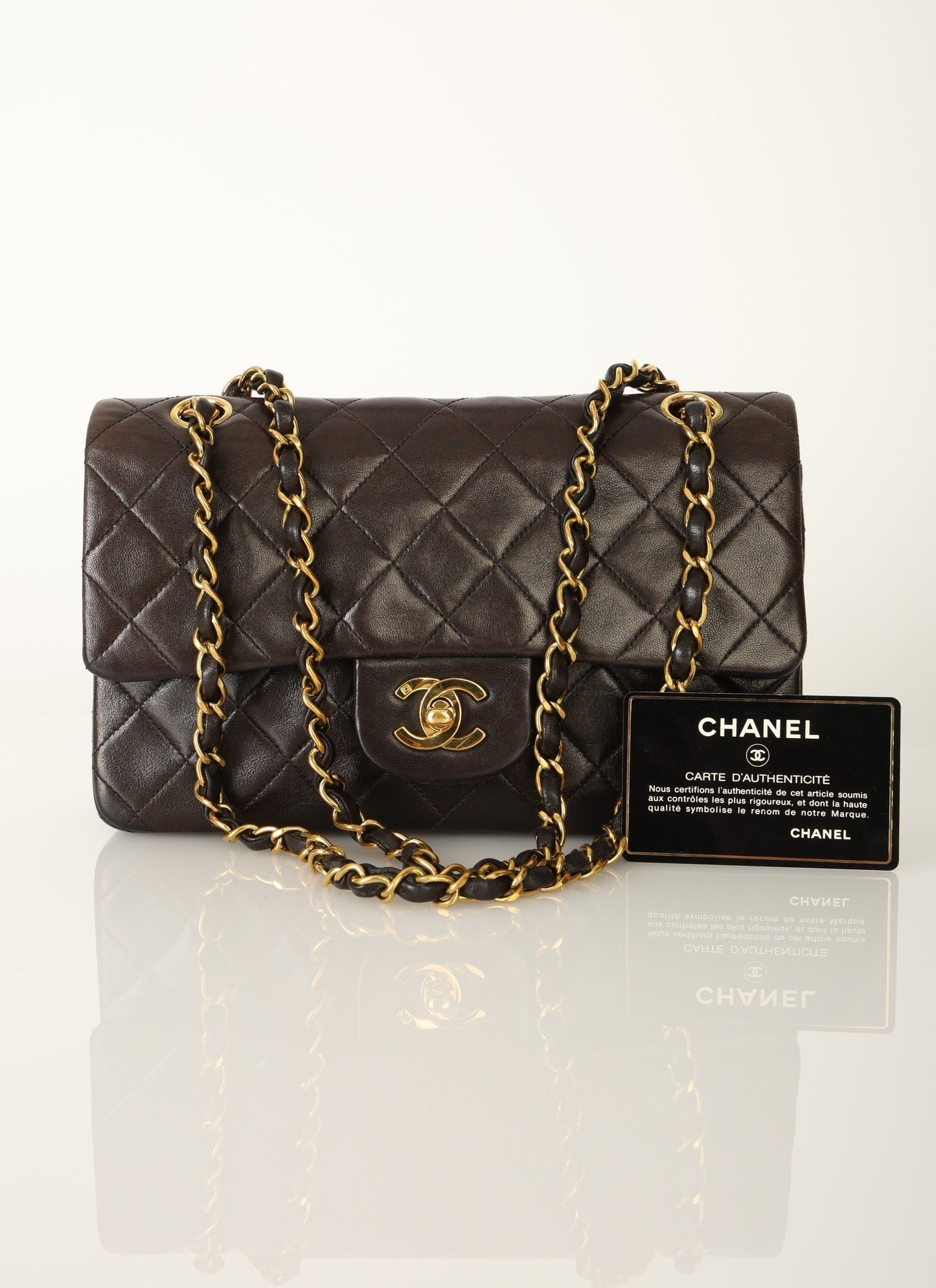 Chanel 1994 Lambskin Small Double Flap
