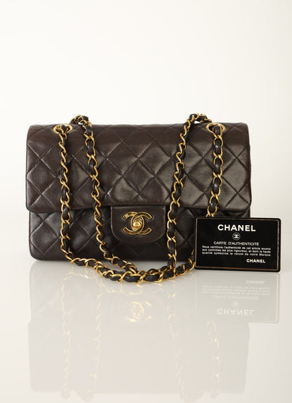 Chanel 1994 Lambskin Small Double Flap