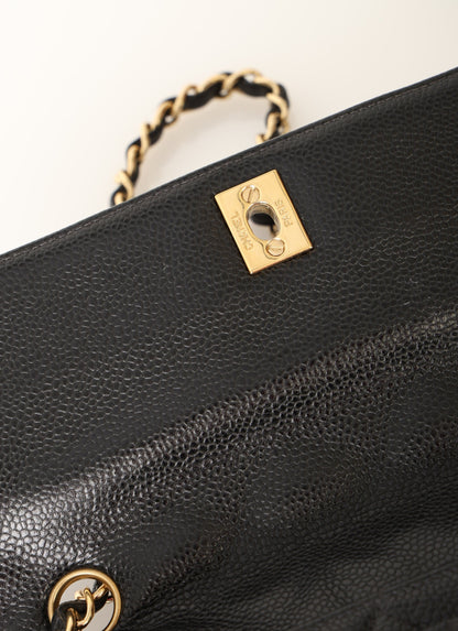 Chanel 2000 Caviar Single Flap