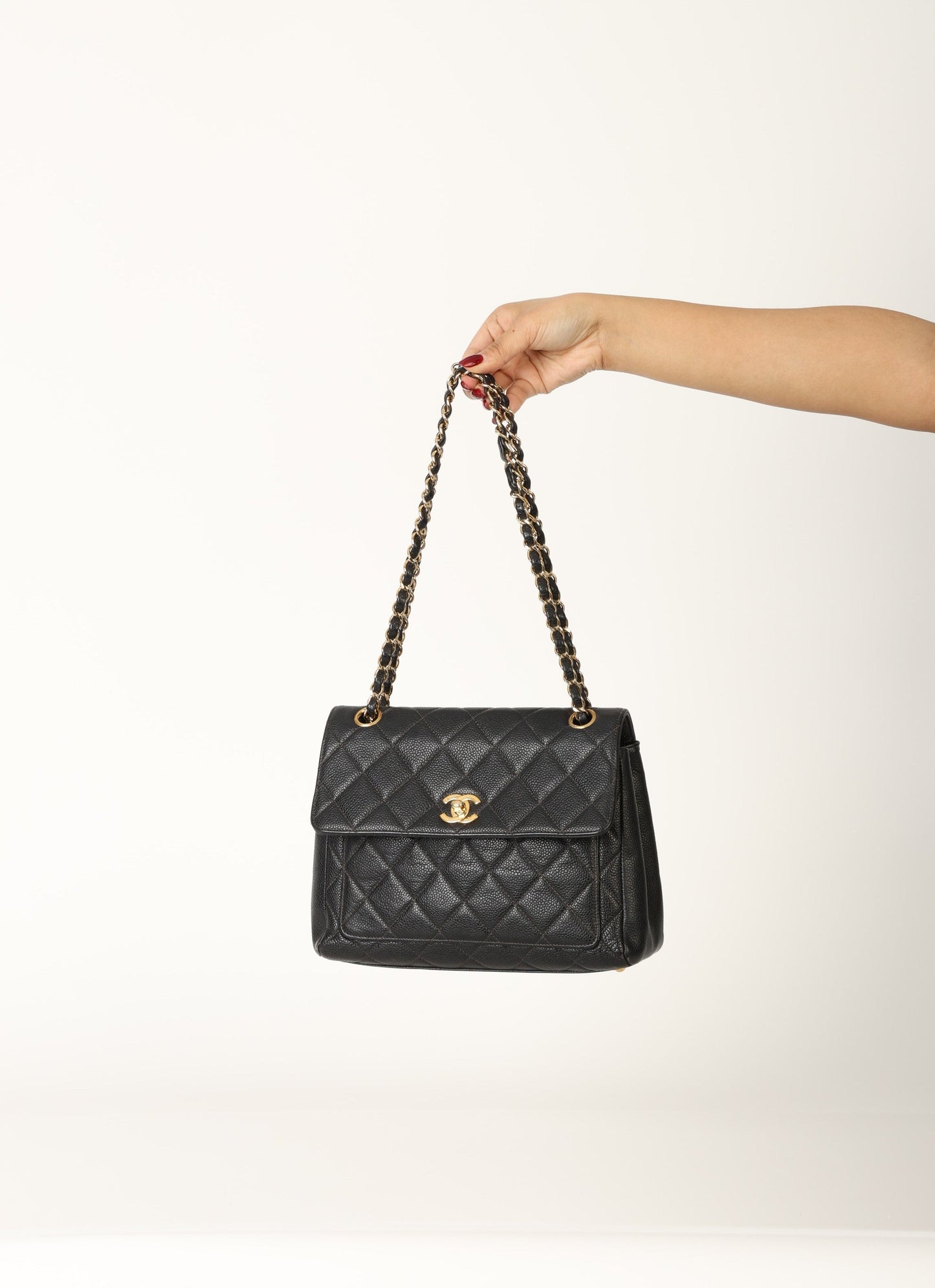 Chanel 2000 Caviar Single Flap