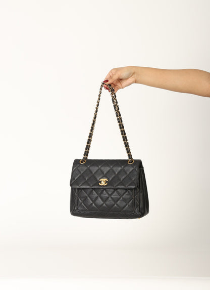 Chanel 2000 Caviar Single Flap