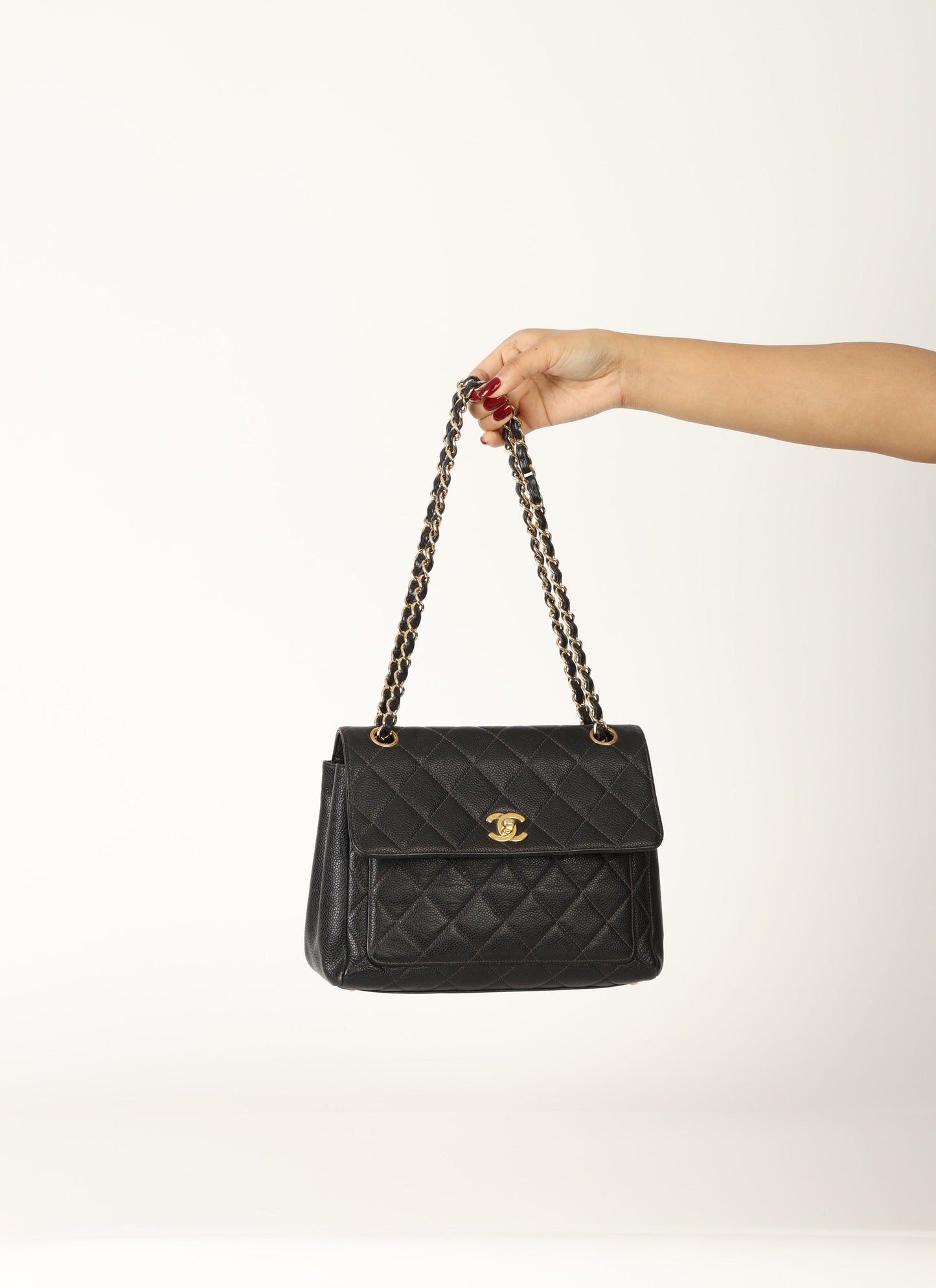 Chanel 2000 Caviar Single Flap
