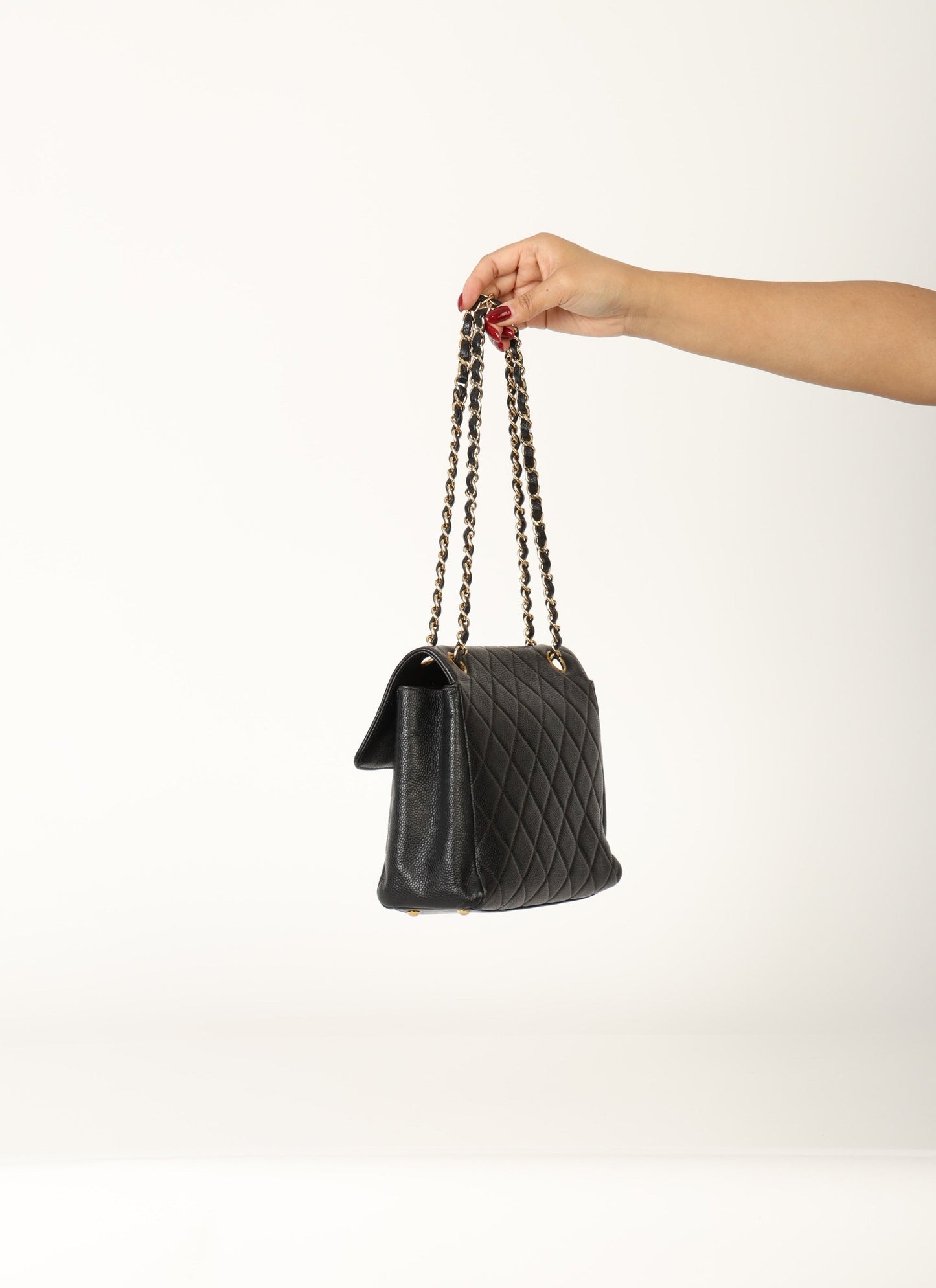 Chanel 2000 Caviar Single Flap