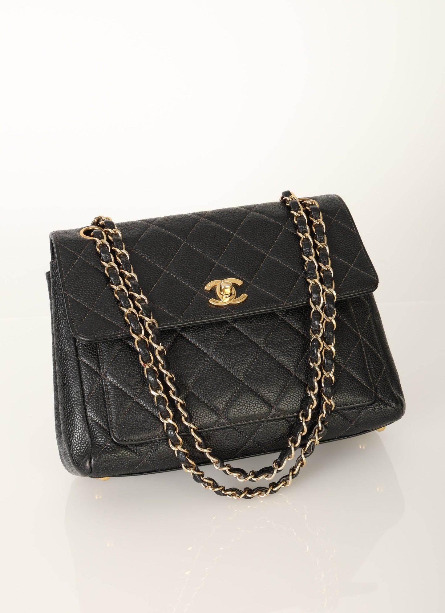 Chanel 2000 Caviar Single Flap