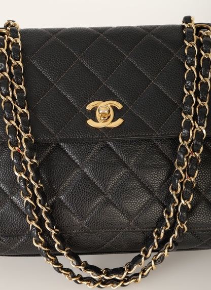 Chanel 2000 Caviar Single Flap
