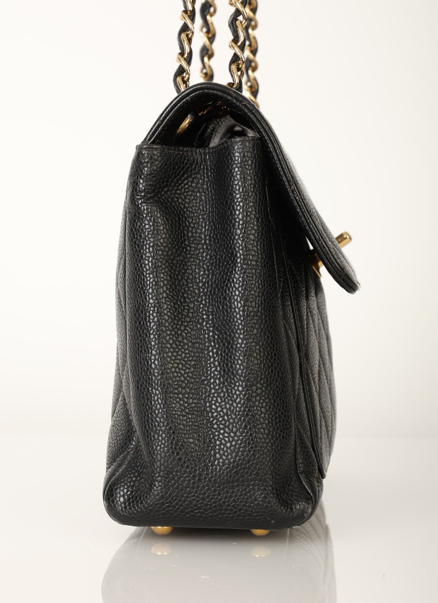 Chanel 2000 Caviar Single Flap