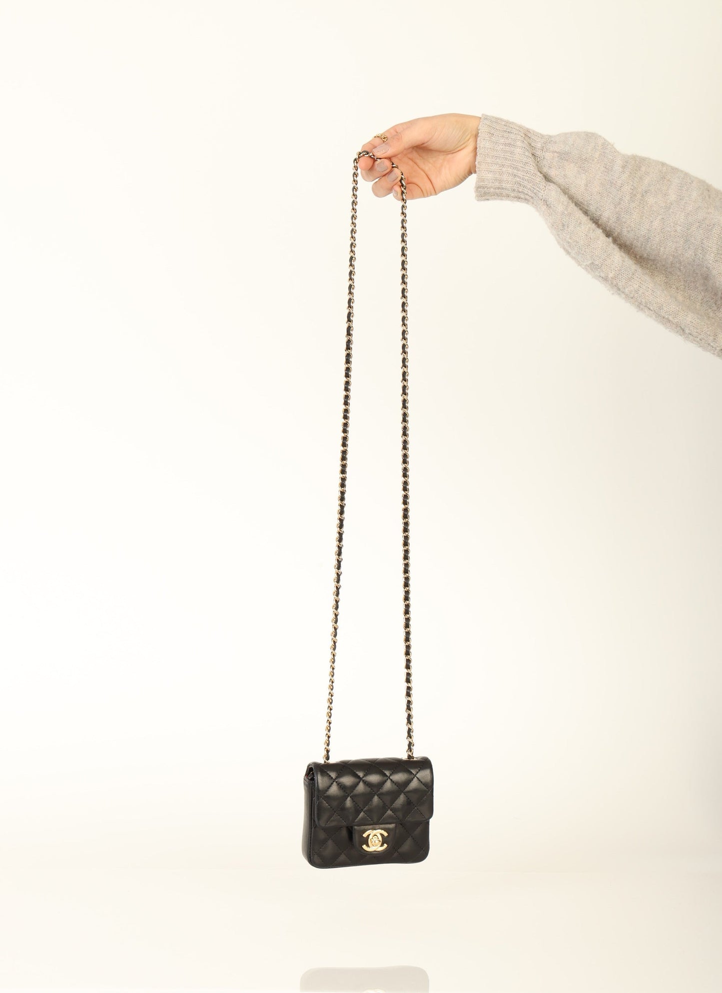 Chanel 2005 Lambskin Nano Square Flap