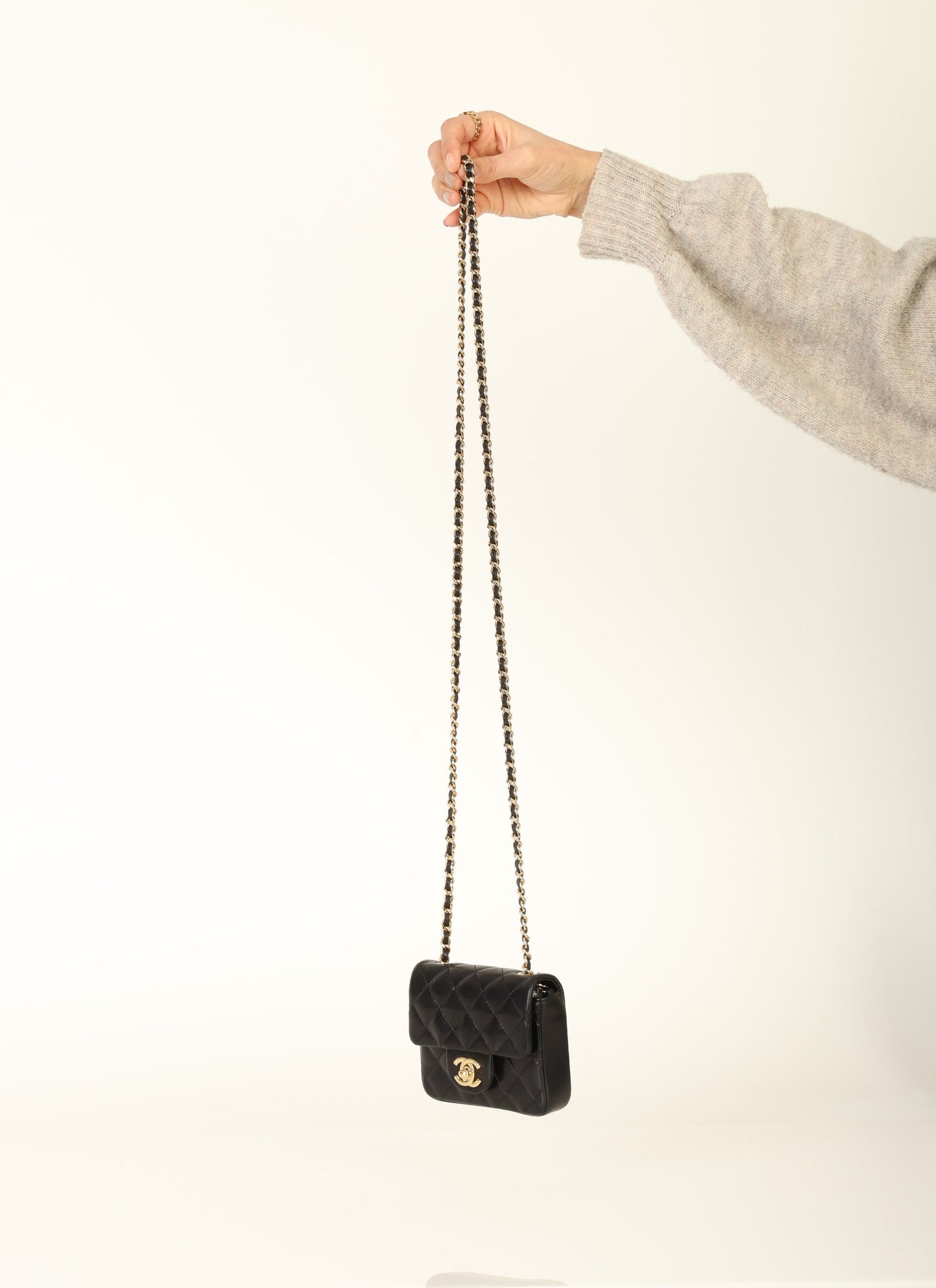 Chanel 2005 Lambskin Nano Square Flap