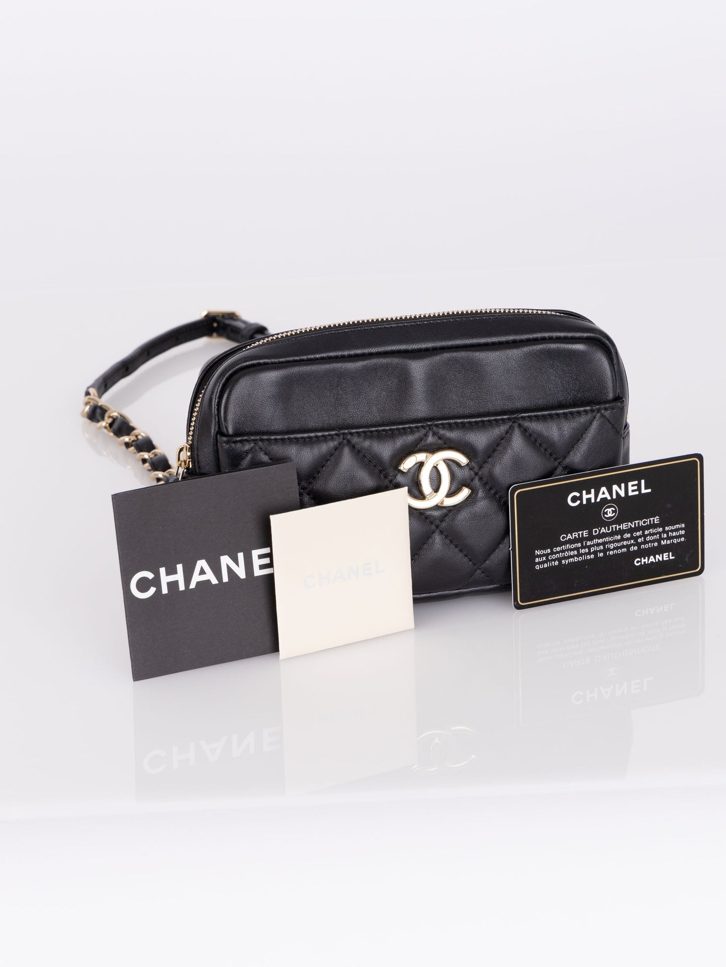 Chanel 2019 Lambskin Belt Bag