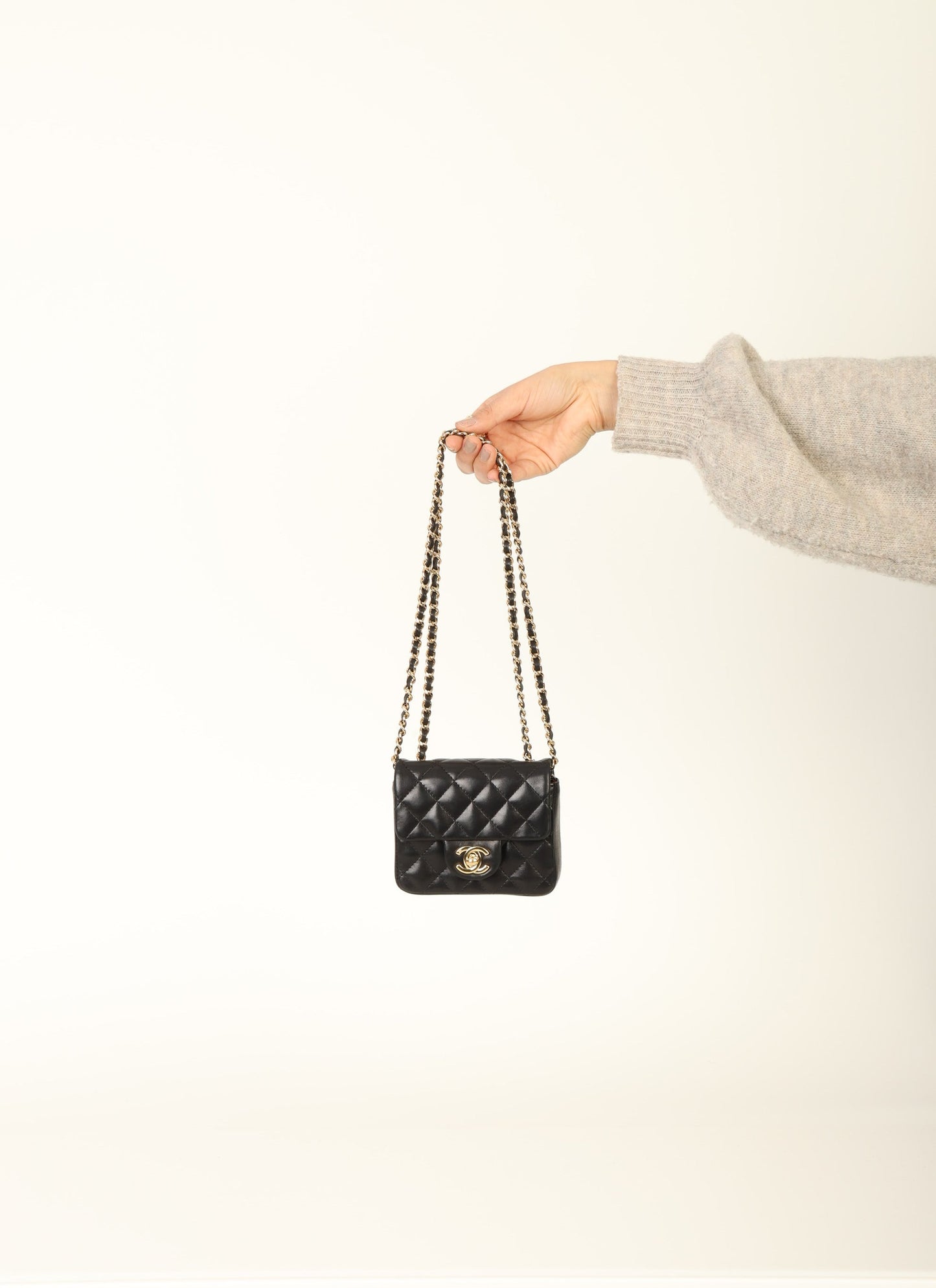 Chanel 2005 Lambskin Nano Square Flap