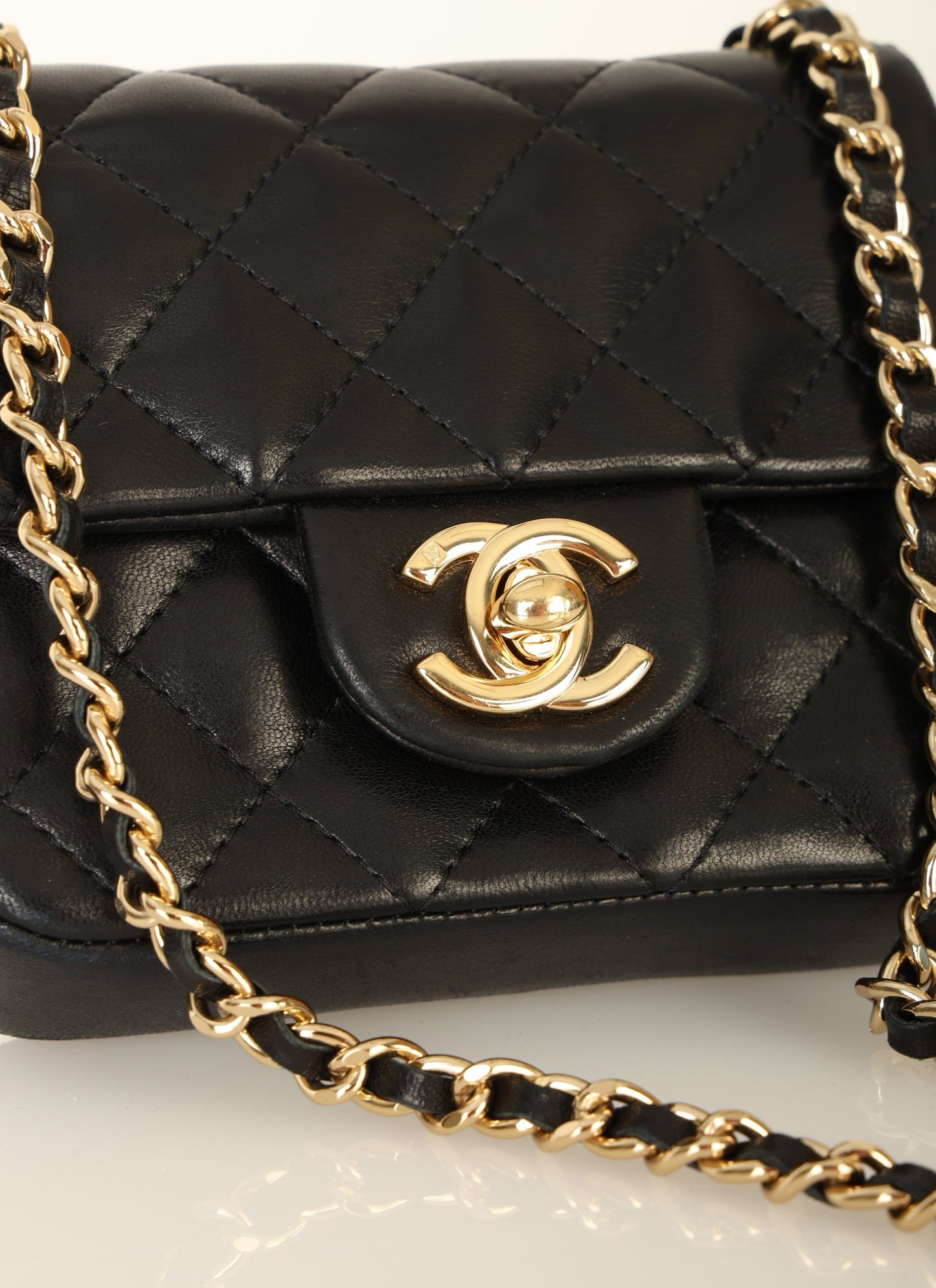 Chanel 2005 Lambskin Nano Square Flap