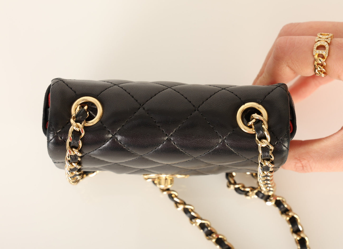 Chanel 2005 Lambskin Nano Square Flap