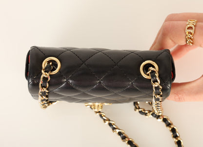 Chanel 2005 Lambskin Nano Square Flap