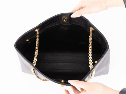 Chanel Caviar Re-Issue Chain Tote