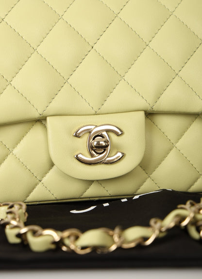 Chanel 23C Lambskin Mini Square Flap