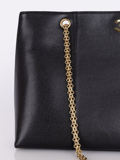 Chanel Caviar Re-Issue Chain Tote
