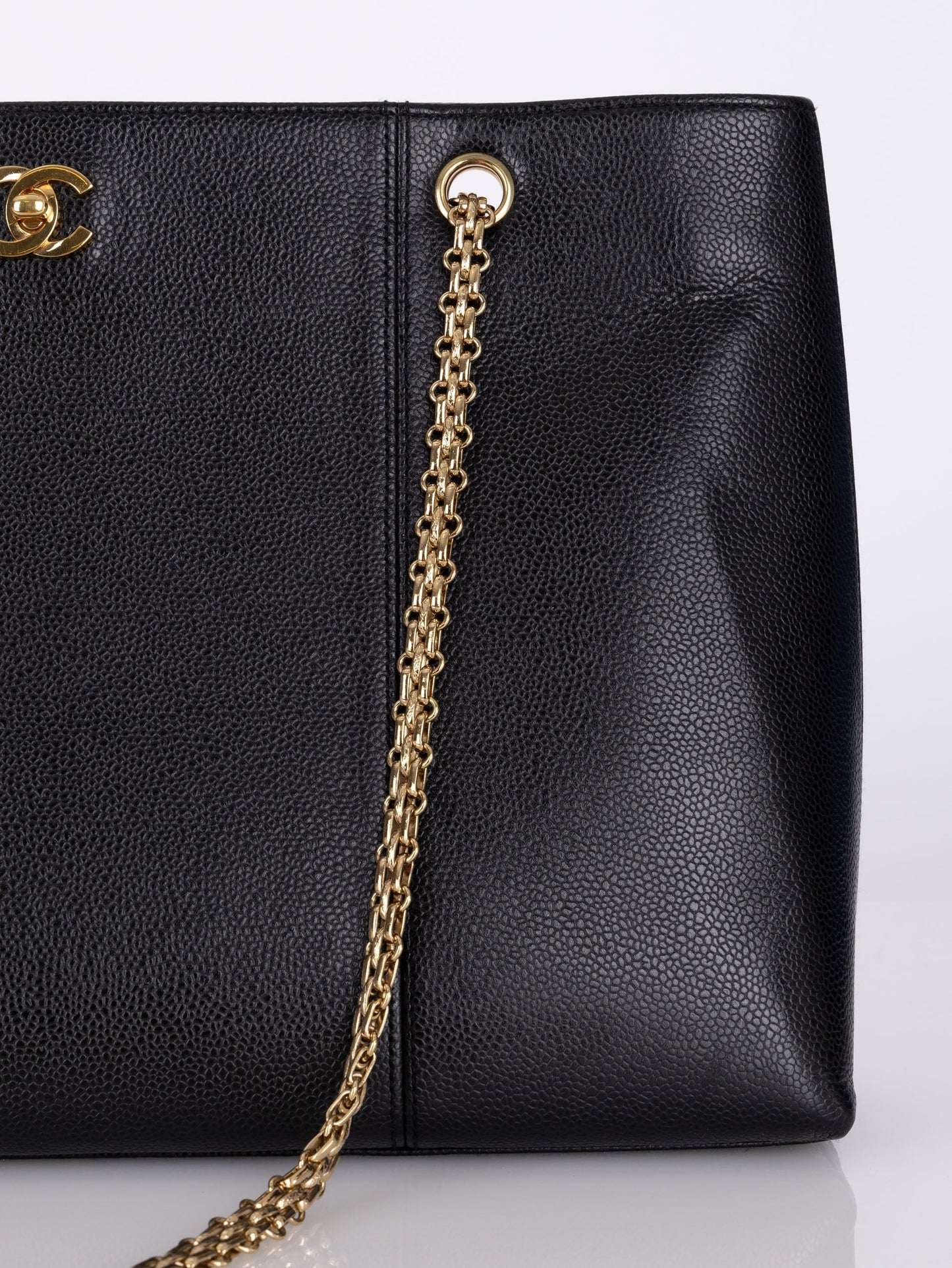 Chanel Caviar Re-Issue Chain Tote