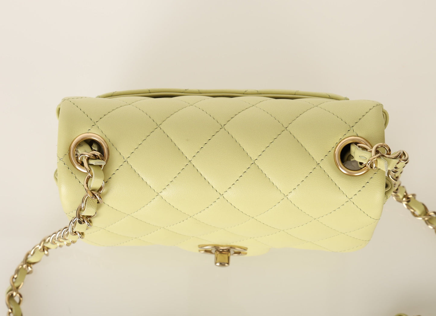 Chanel 23C Lambskin Mini Square Flap