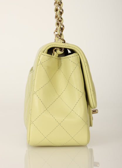 Chanel 23C Lambskin Mini Square Flap