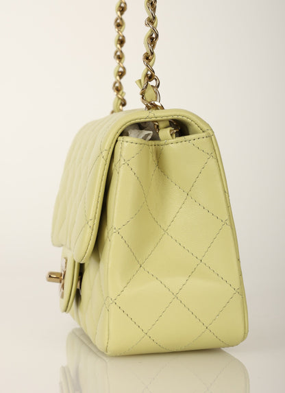 Chanel 23C Lambskin Mini Square Flap