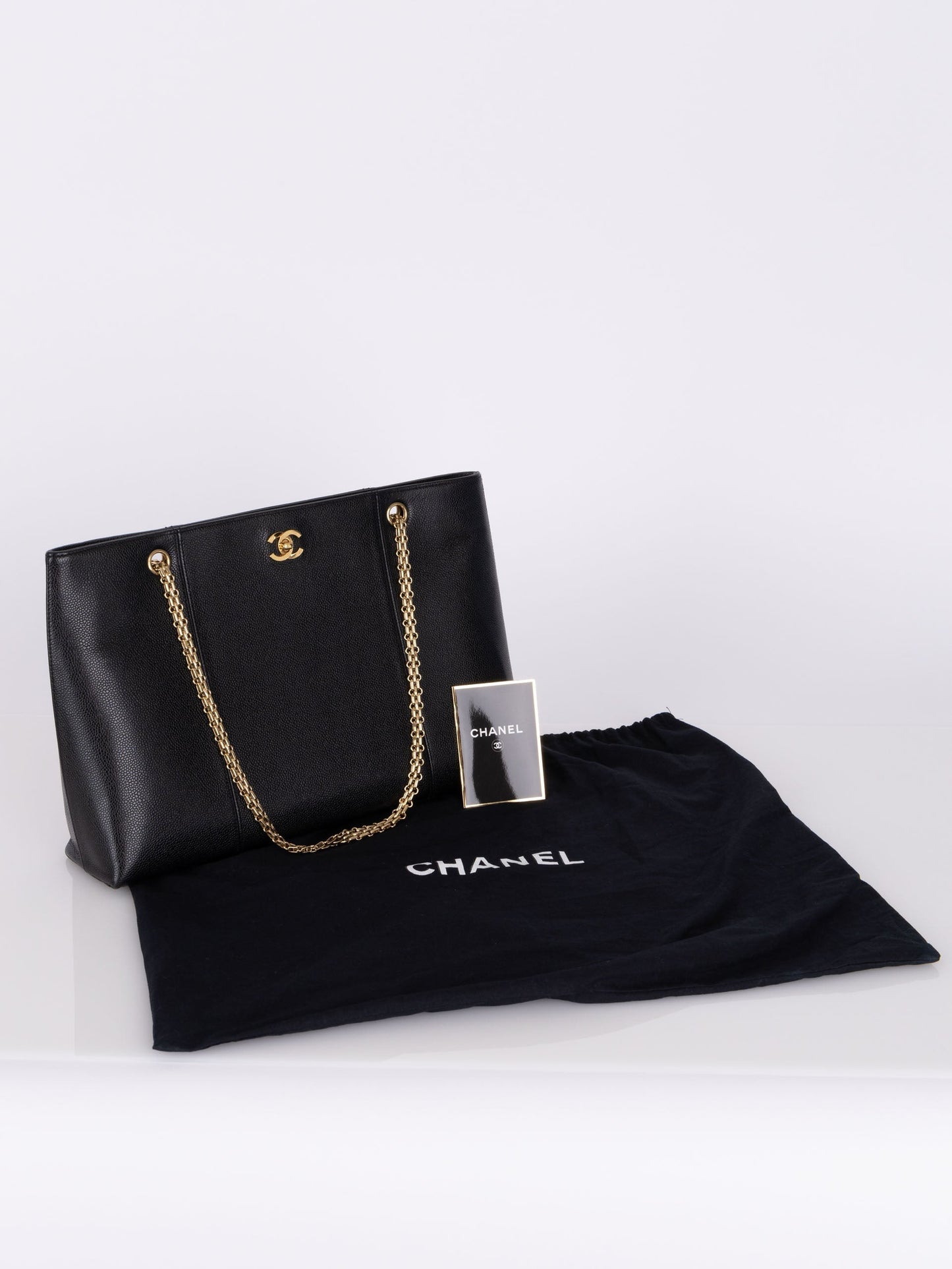 Chanel Caviar Re-Issue Chain Tote