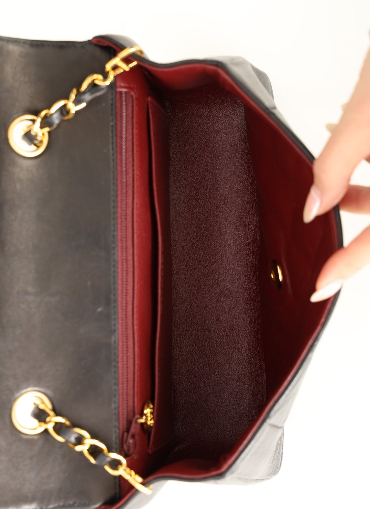 Chanel 1991 Lambskin Diana Flap Bag