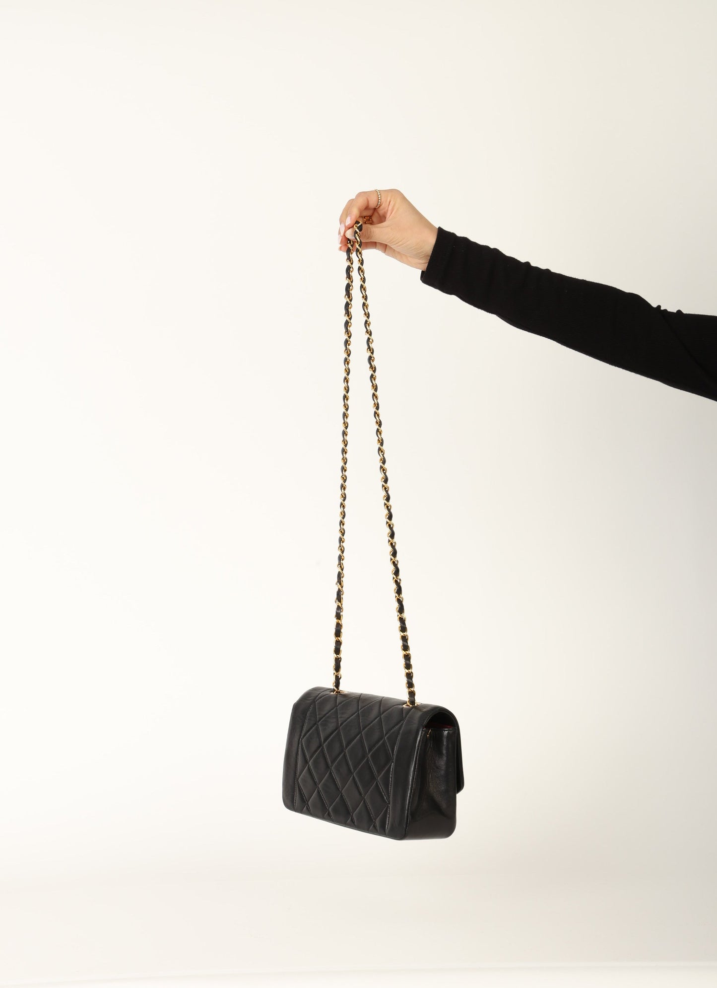 Chanel 1991 Lambskin Diana Flap Bag