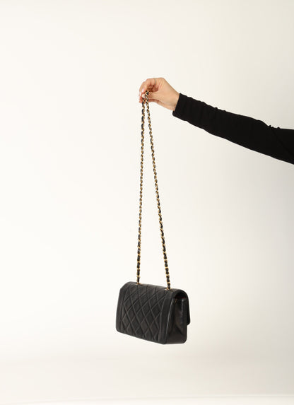 Chanel 1991 Lambskin Diana Flap Bag