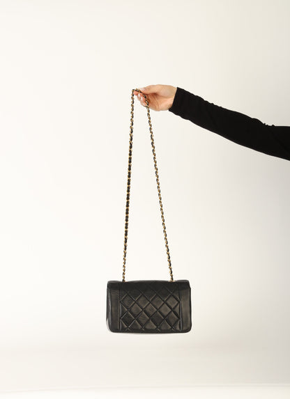 Chanel 1991 Lambskin Diana Flap Bag