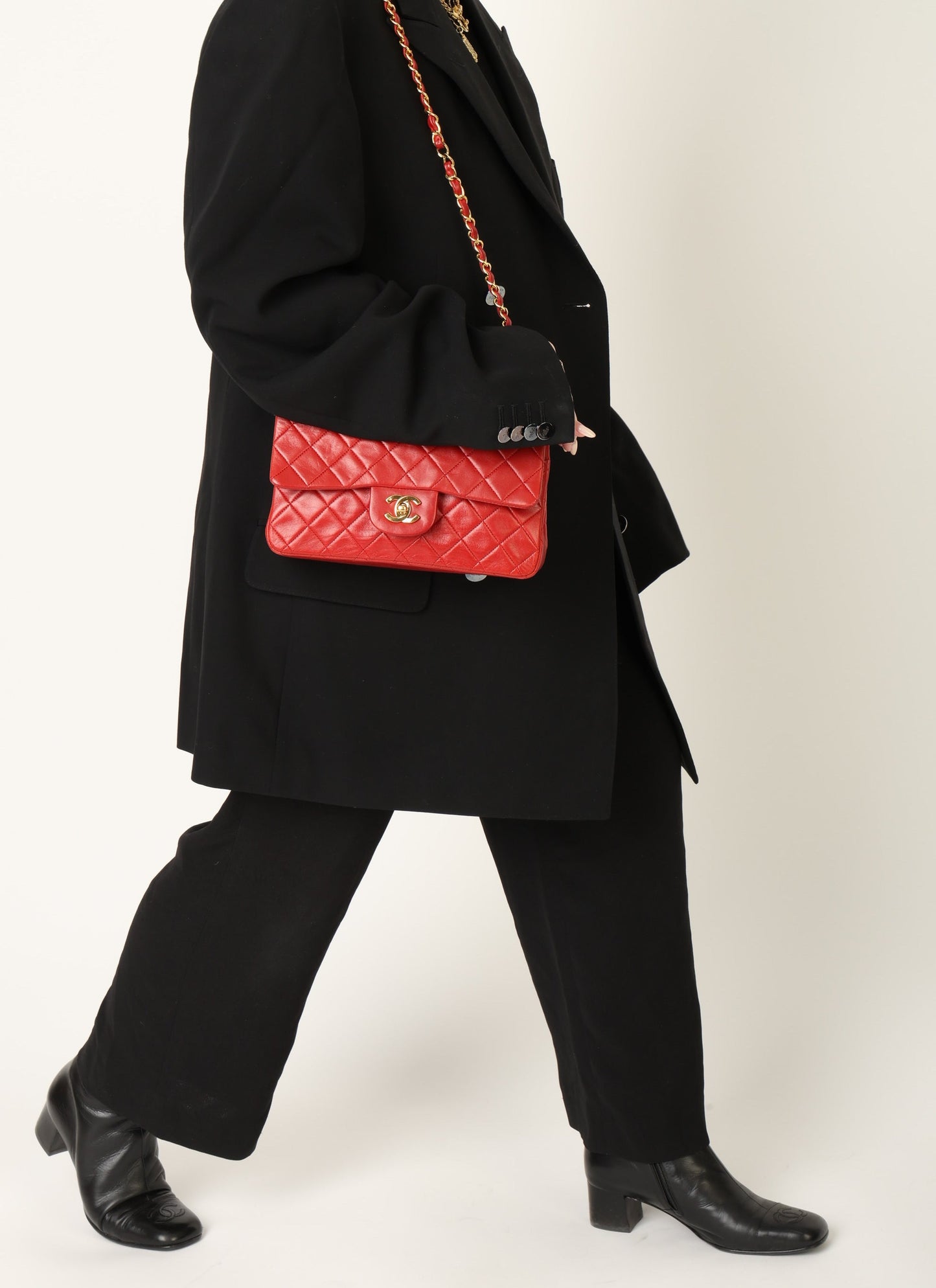 Chanel 1989 Lambskin Small Double Flap