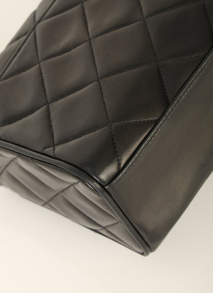 Chanel 1991 Lambskin Coco Crush Shoulder Bag