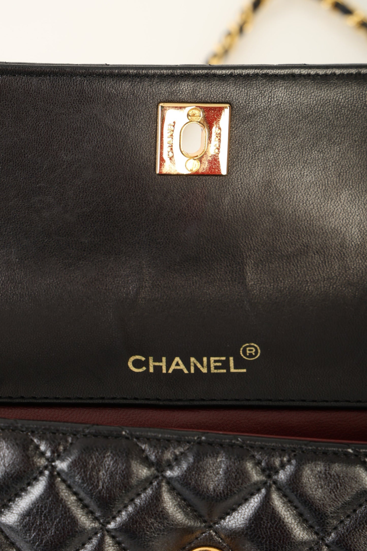 Chanel 1989 Lambskin Mini Flap Bag