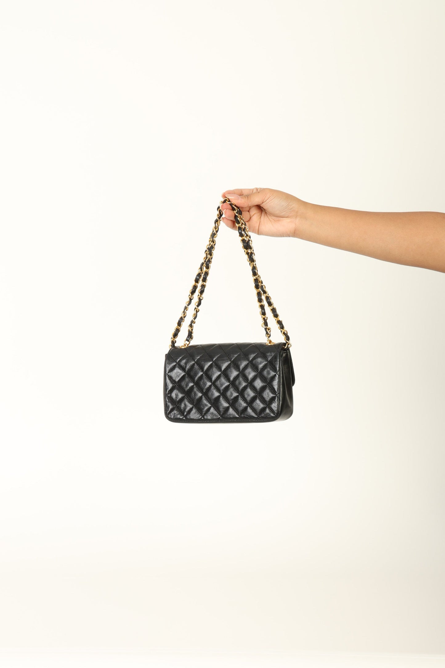 Chanel 1989 Lambskin Mini Flap Bag