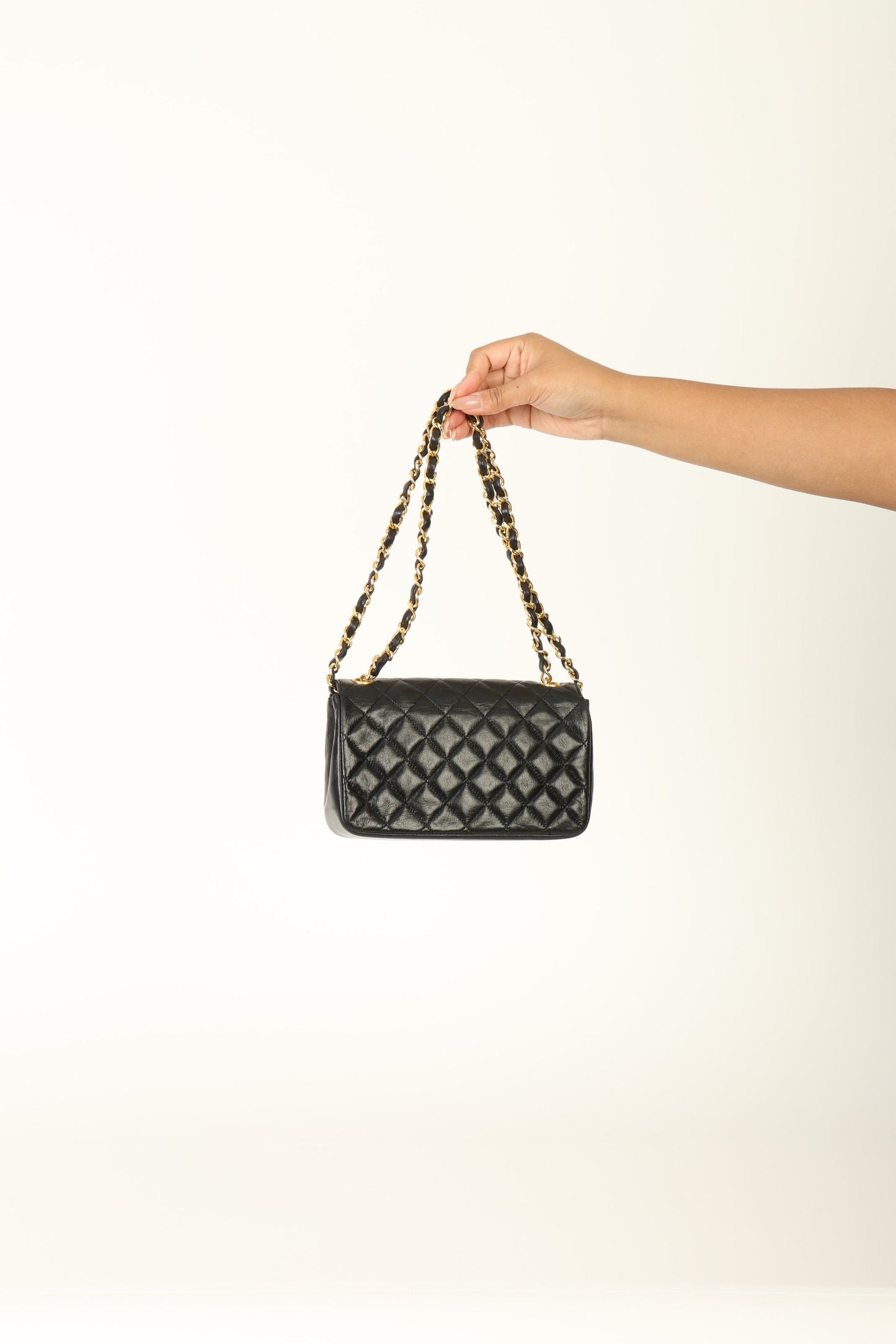 Chanel 1989 Lambskin Mini Flap Bag