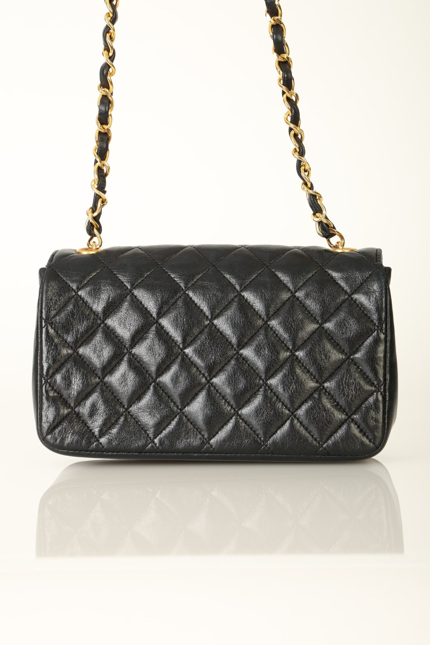 Chanel 1989 Lambskin Mini Flap Bag