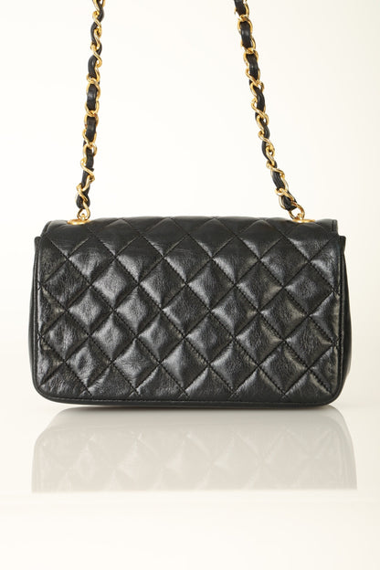 Chanel 1989 Lambskin Mini Flap Bag
