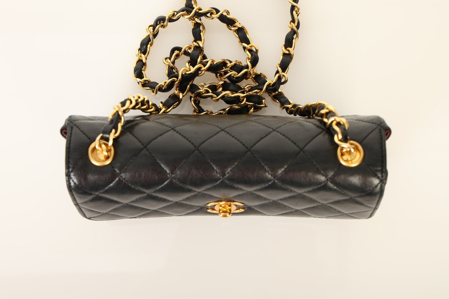 Chanel 1989 Lambskin Mini Flap Bag