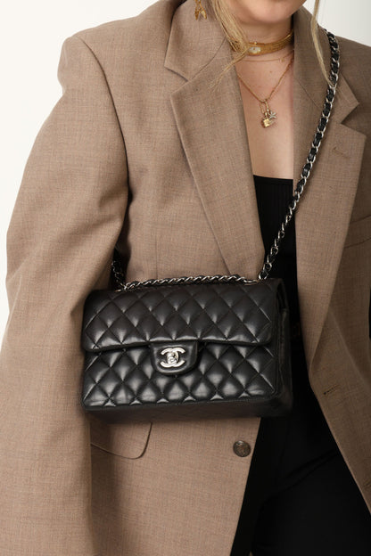 Chanel 2014 Lambskin Small Double Flap