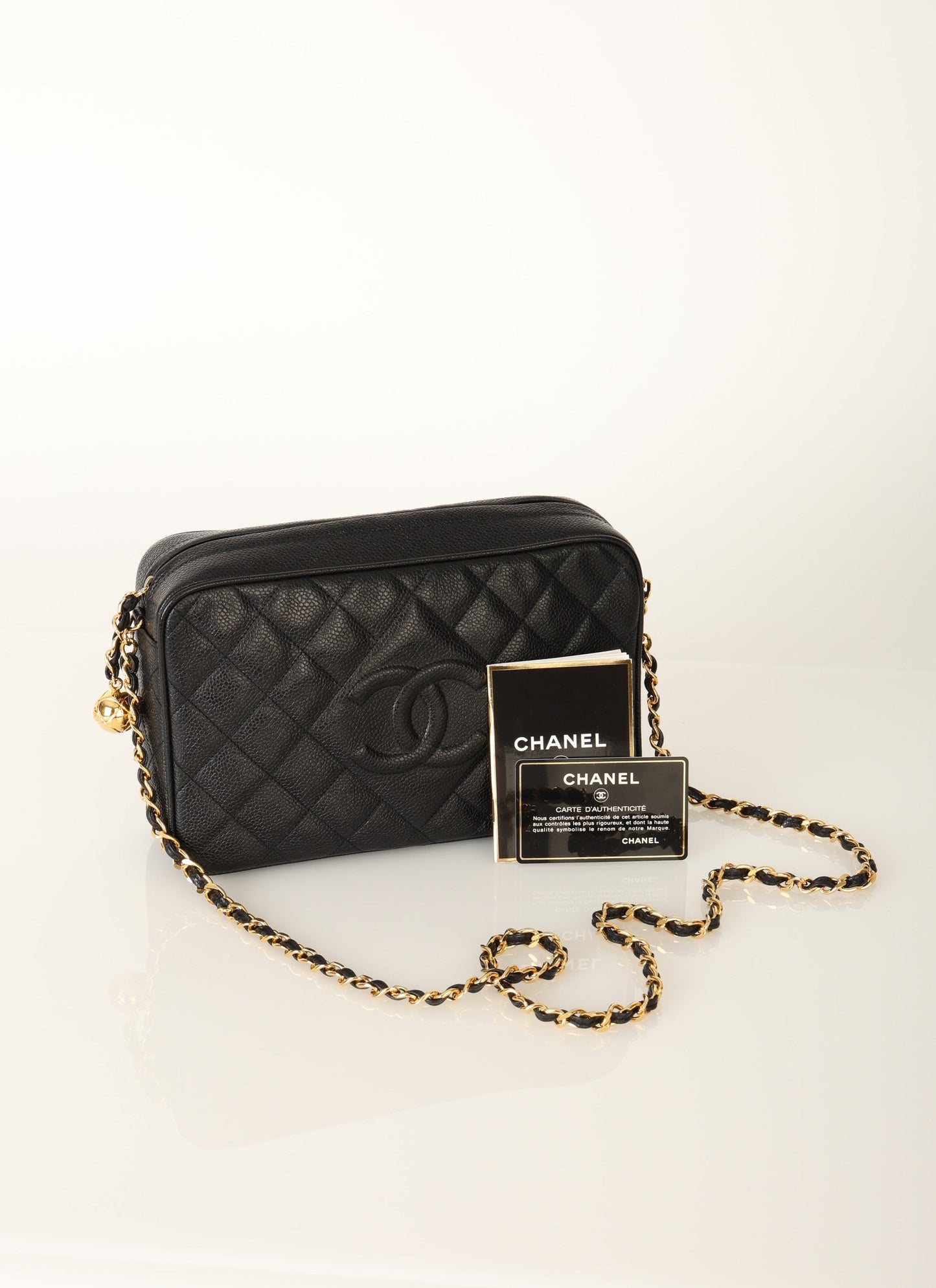 Chanel 1991 Caviar Camera Bag