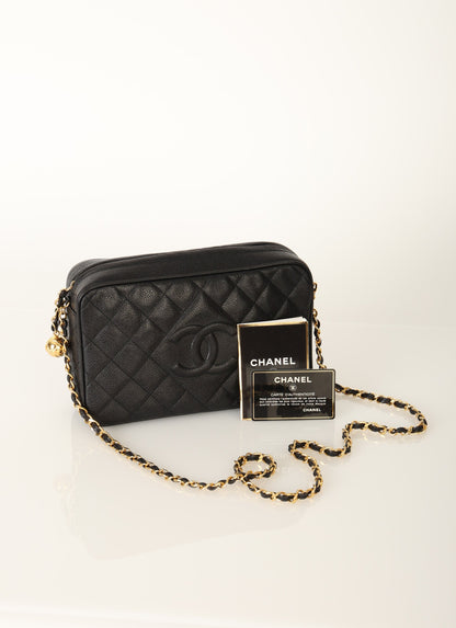 Chanel 1991 Caviar Camera Bag