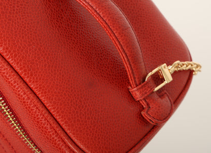 Chanel 1994 Caviar Red Vanity