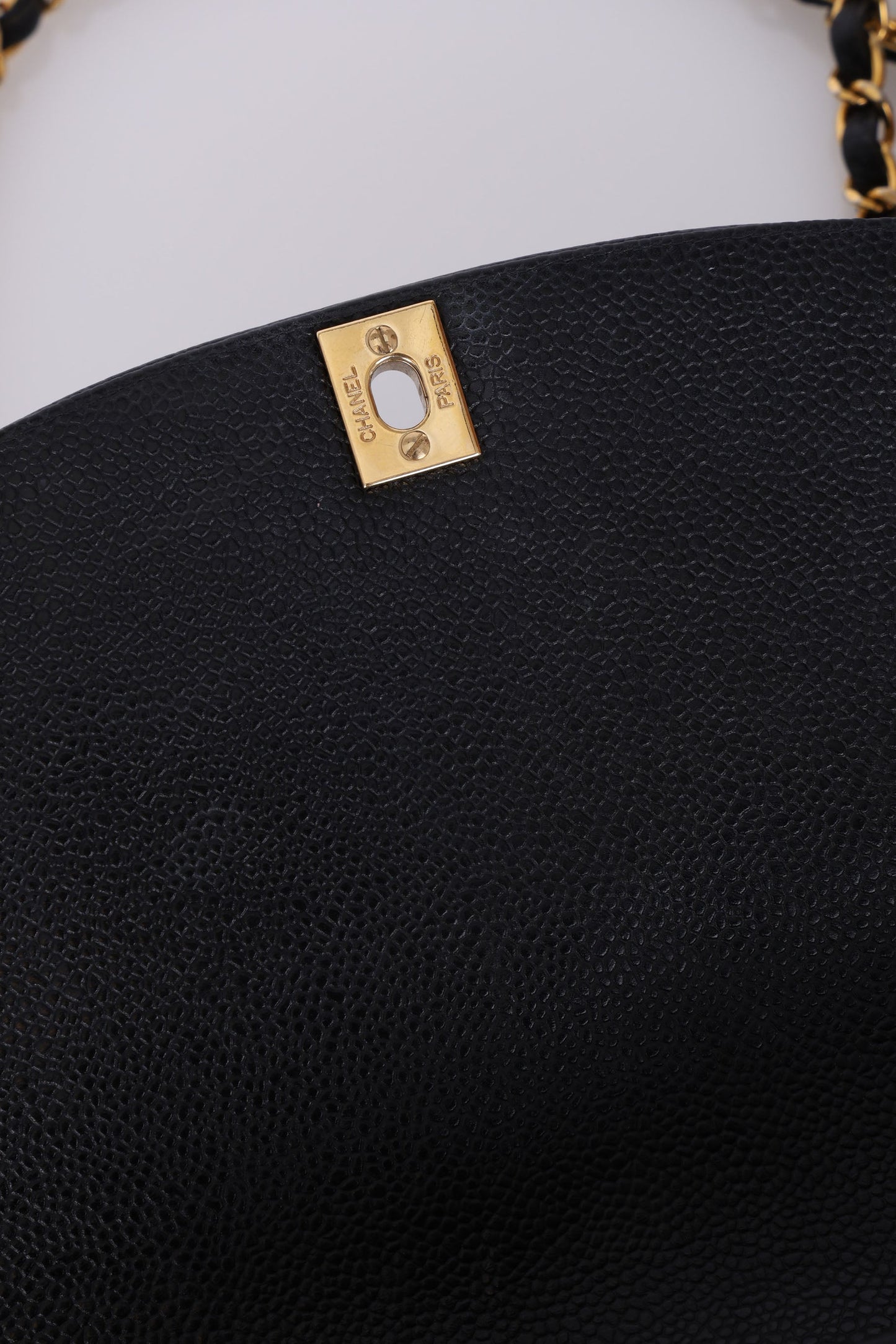 Extremely Rare Chanel 1994 Caviar Medium Diana