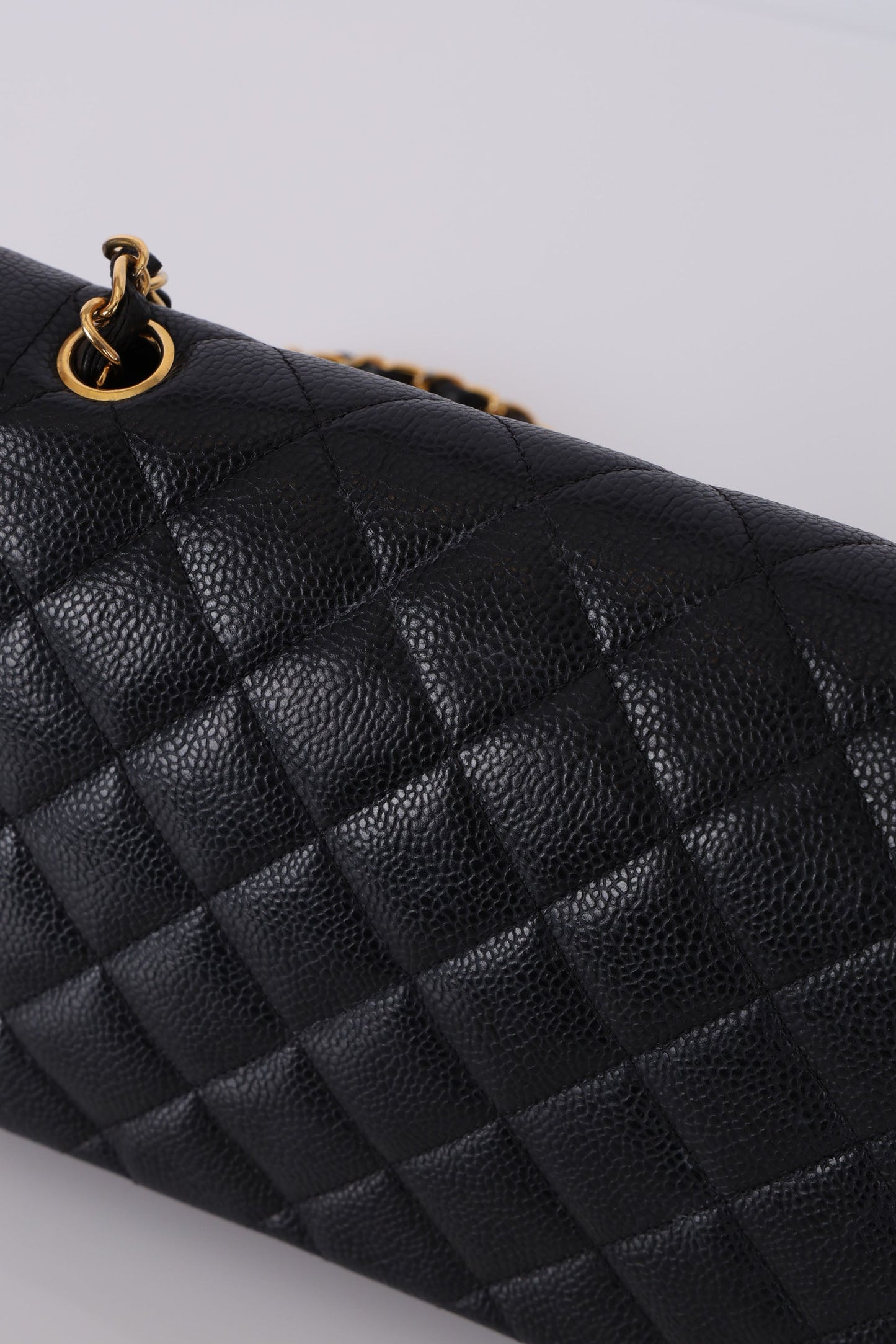Extremely Rare Chanel 1994 Caviar Medium Diana
